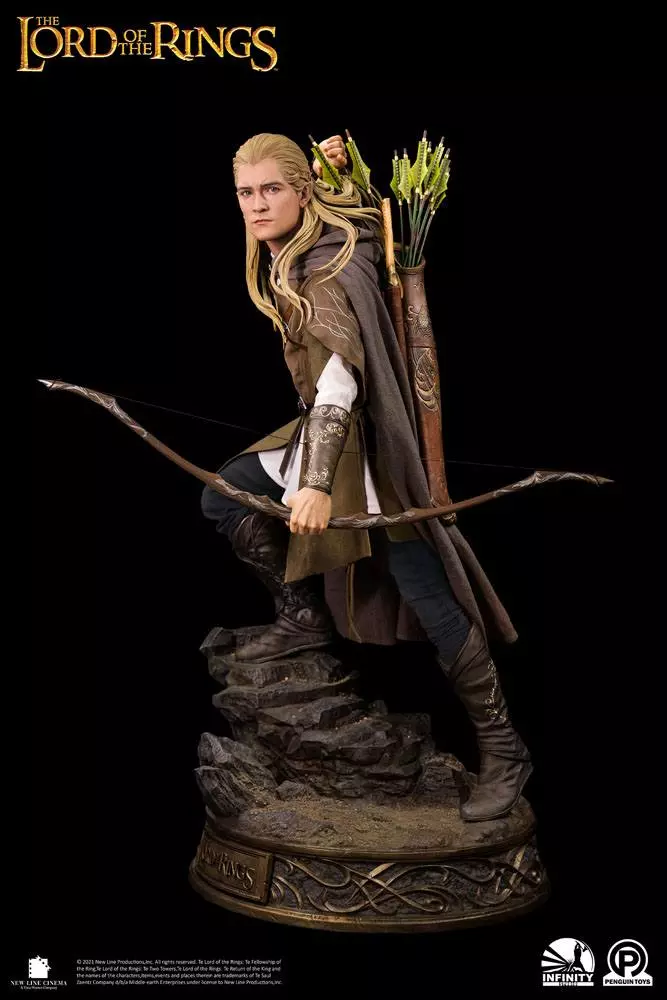 Lord Of The Rings Master Forge Series Szobor 1/2 Legolas Premium Edition 104 cm Szobor