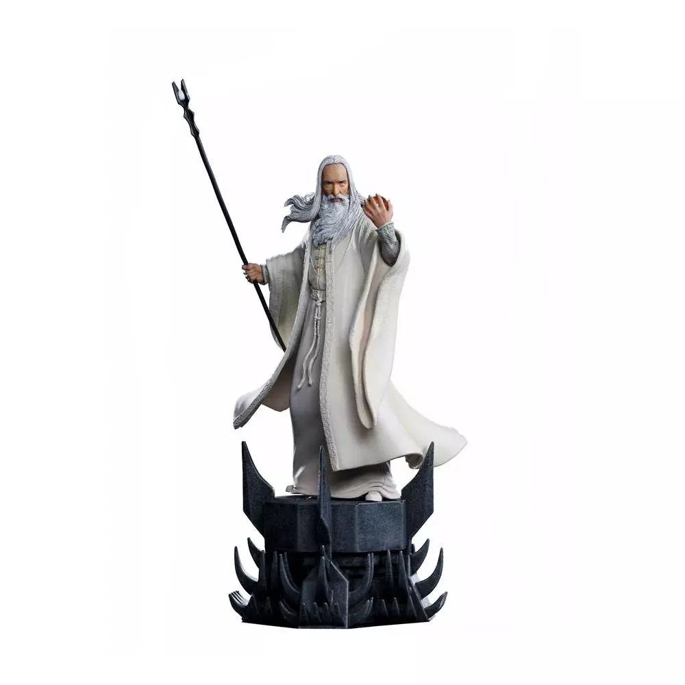 Lord Of The Rings BDS Art Scale Szobor Iron Studios 1/10 Saruman 29 cm