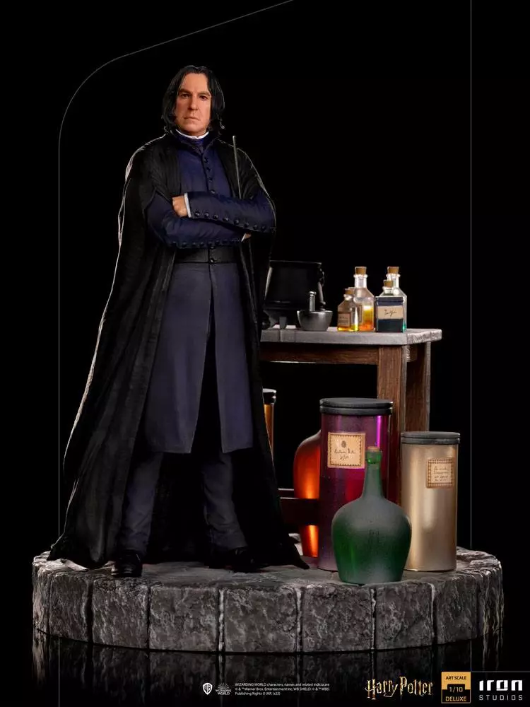 Harry Potter Deluxe Art Scale Szobor Iron Studios 1/10 Severus Snape 22 cm