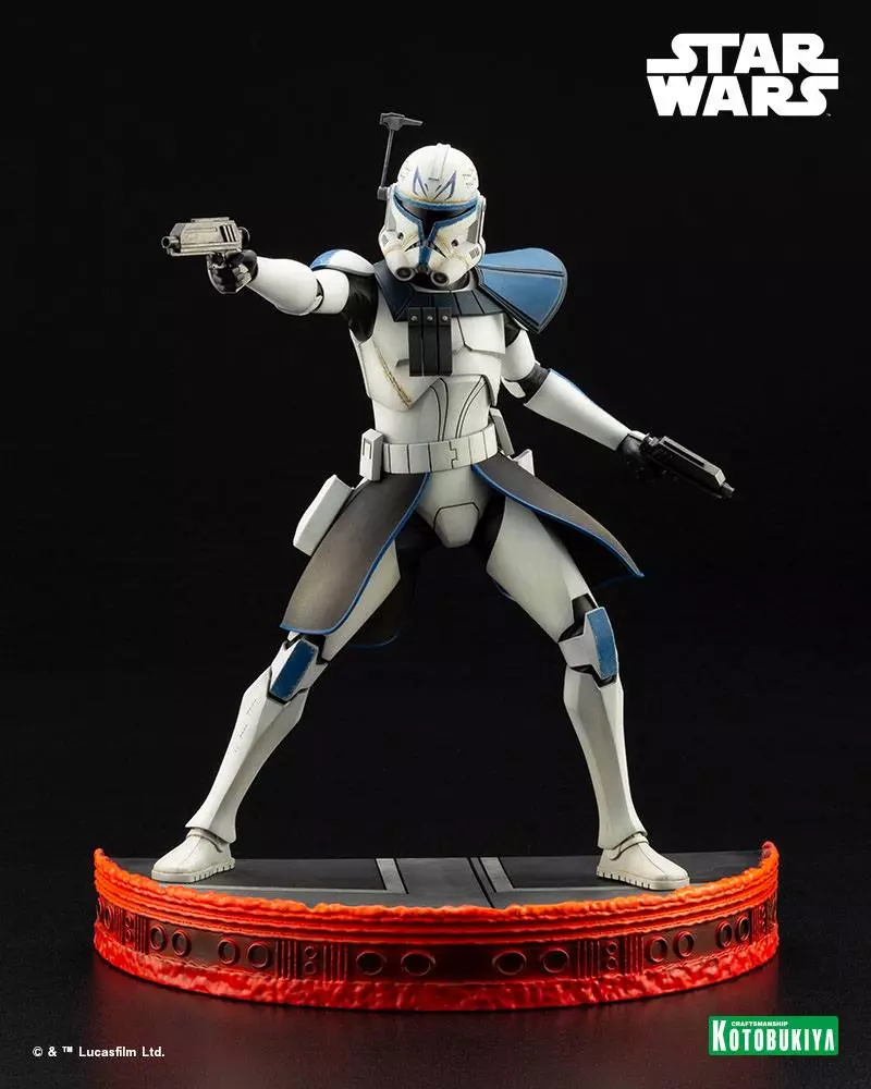 Előrendelhető Star Wars The Clone Wars Captain Rex Figura 28 cm