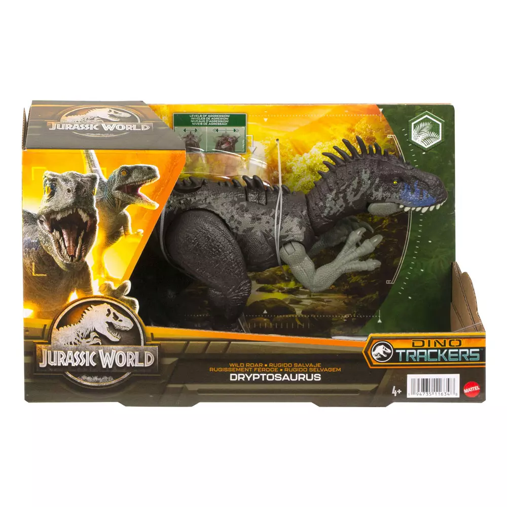 Jurassic World Dino Trackers Akció Figura Wild Roar Dryptosaurus