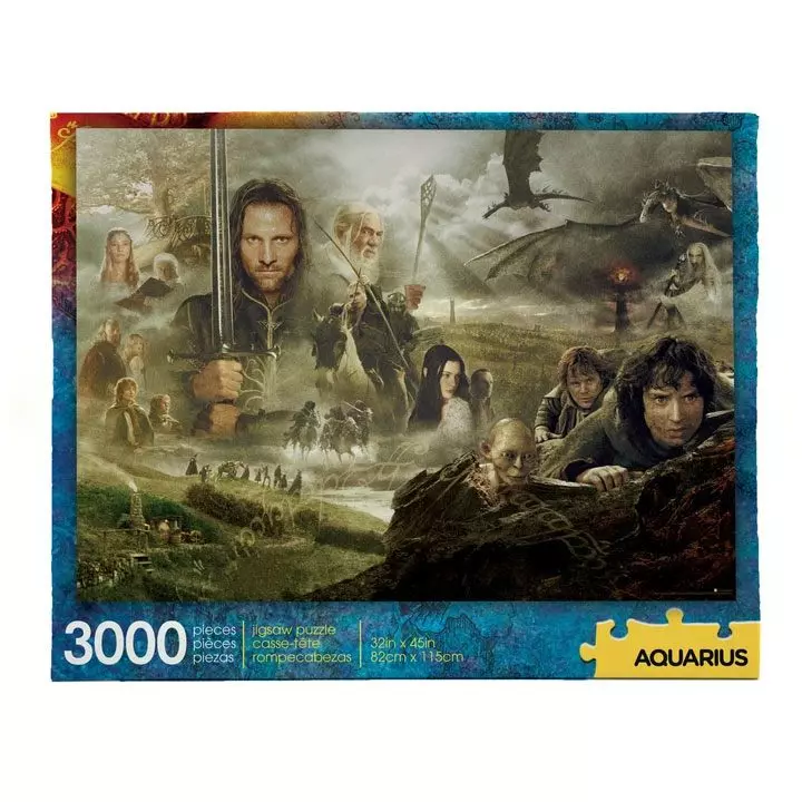 Lord of the Rings Jigsaw Puzzle Saga (3000 darabos)