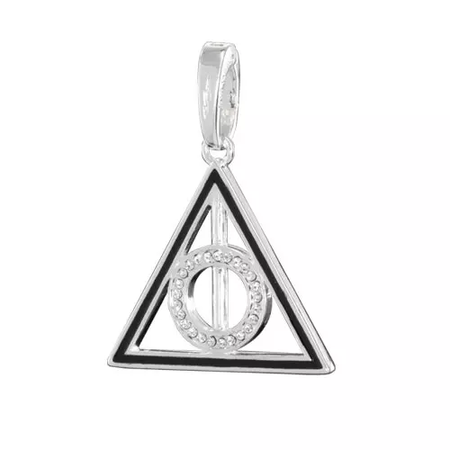 Harry Potter Medál Lumos Deathly Hallows