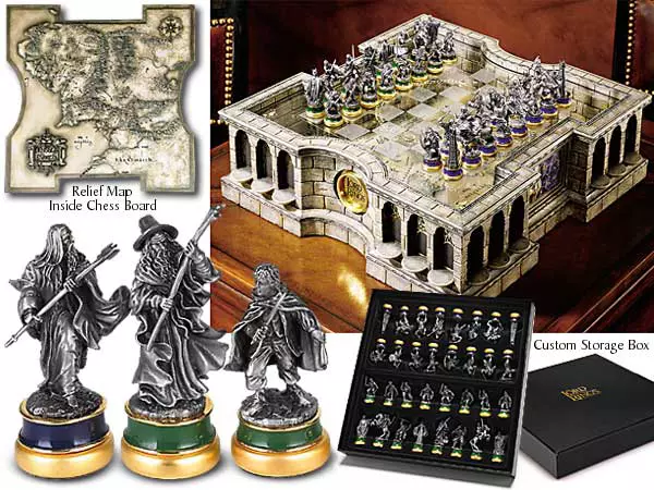 Lord of the Rings Collector´s Chess Set Sakk Készlet