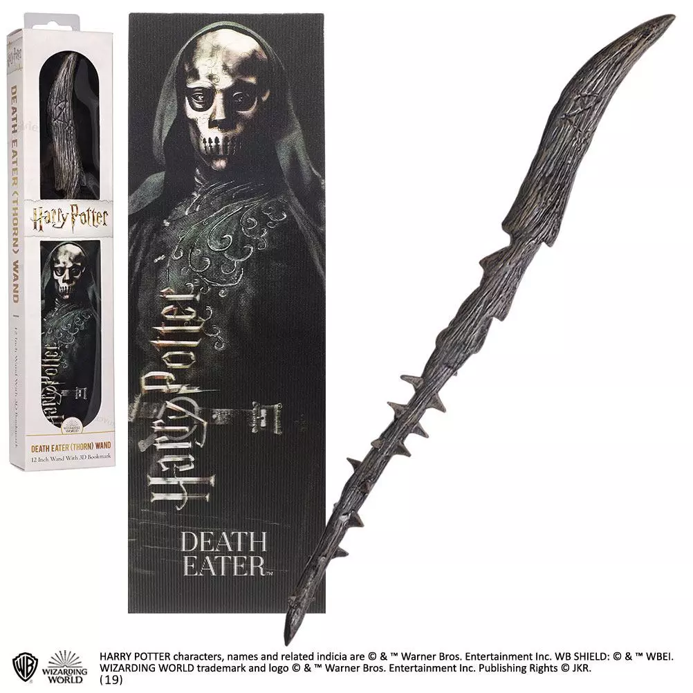 Harry Potter PVC Varázspálca Replica Death Eater 30 cm