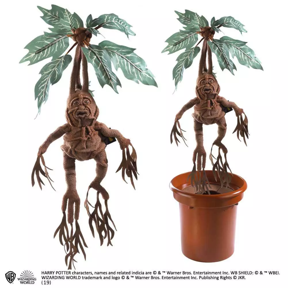 Harry Potter Collector Interaktív Plüss Figura Mandrake 36 cm Mandragóra
