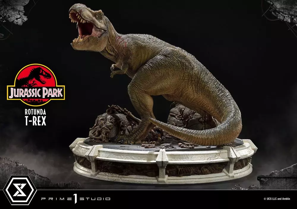 Jurassic Park Szobor 1/6 Rotunda T-Rex 37 cm