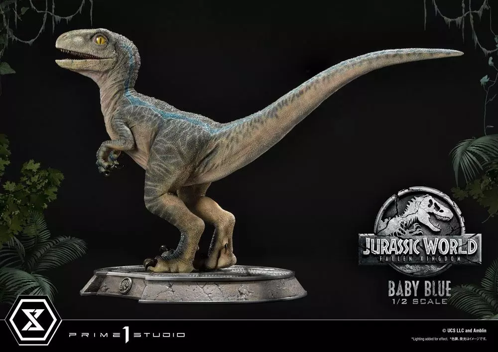Jurassic World: Fallen Kingdom Prime Collectibles Szobor 1/2 Baby Blue 34 cm