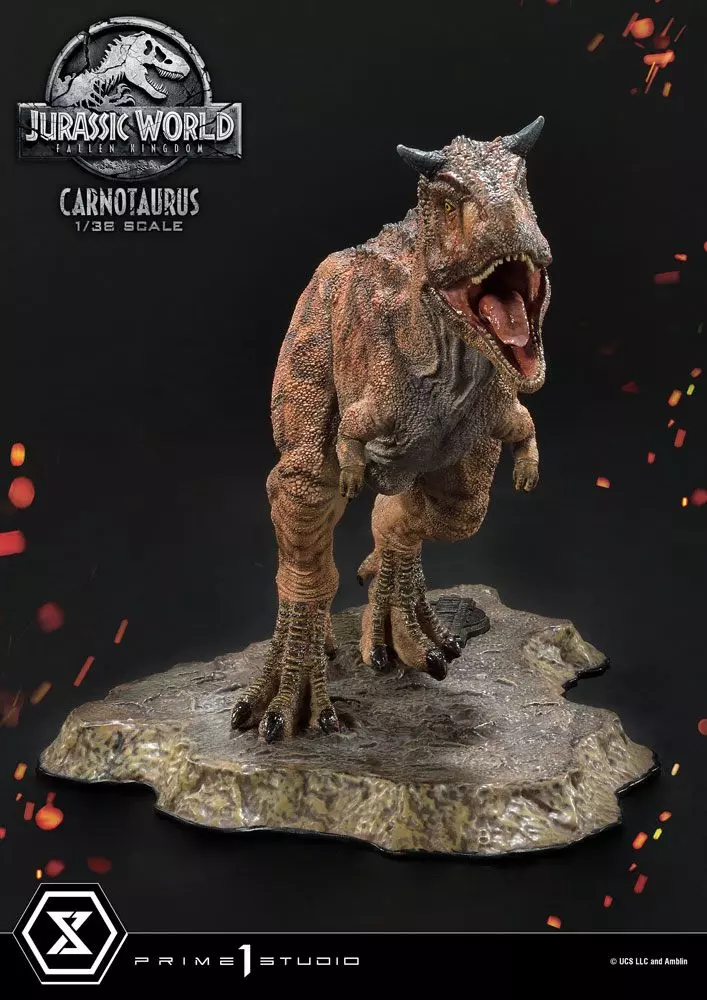 Jurassic World: Fallen Kingdom Prime Collectibles PVC Szobor 1/38 Carnotaurus 16 cm