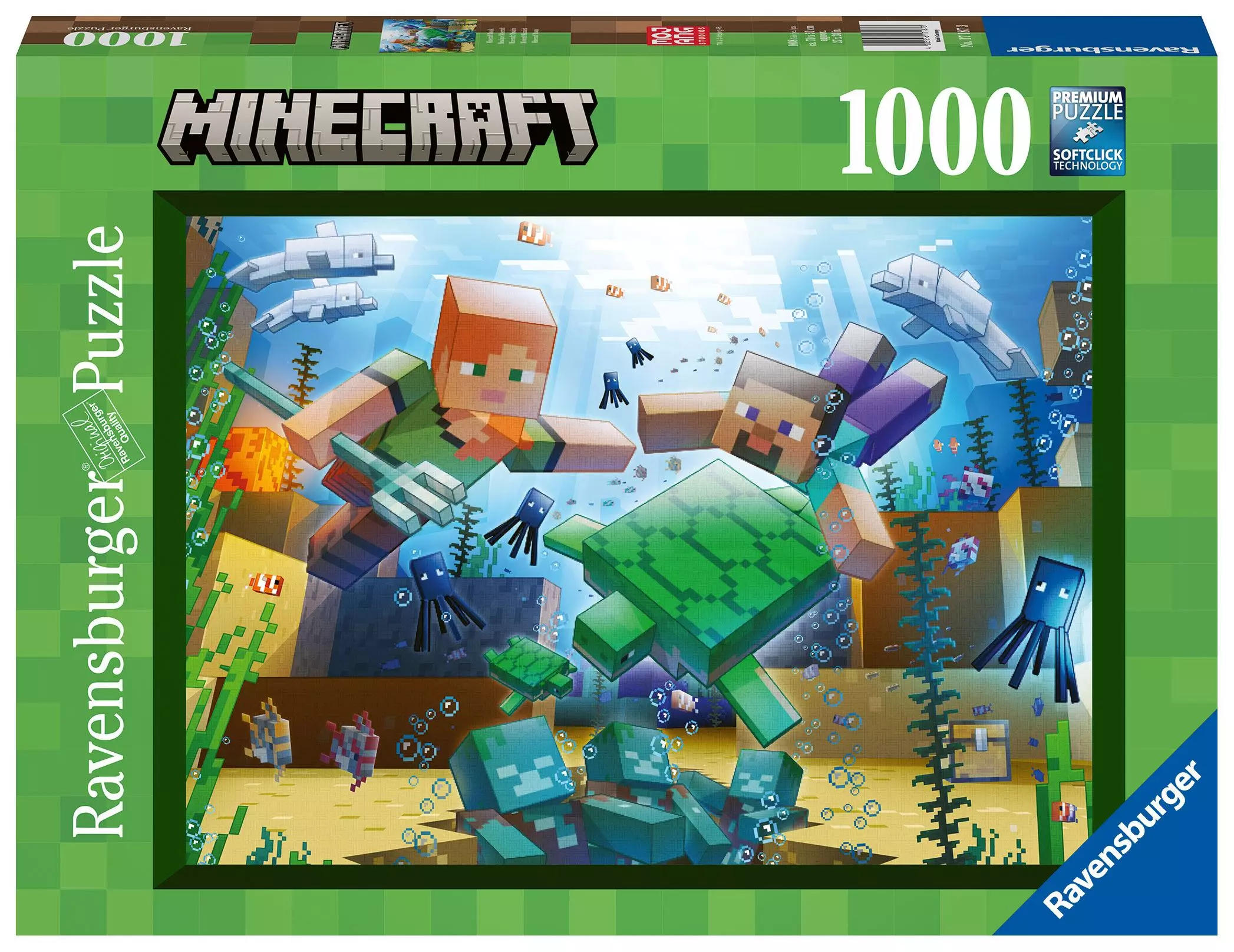 Minecraft Jigsaw Puzzle Minecraft Mosaic (1000 darabos)