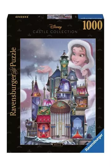 Disney Castle Collection Jigsaw Puzzle Belle (Beauty and the Beast) (1000 db)