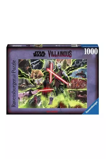 Star Wars Villainous Jigsaw Puzzle Asajj Ventress (1000 db)