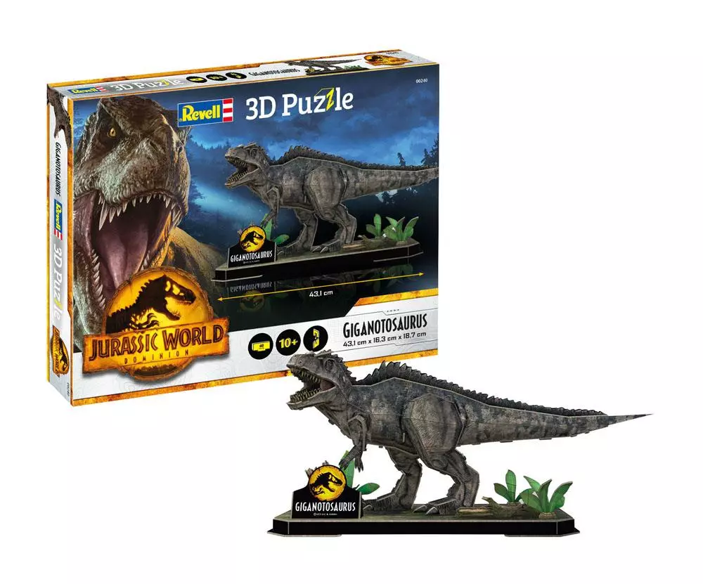 Jurassic World Dominion 3D Puzzle Giganotosaurus