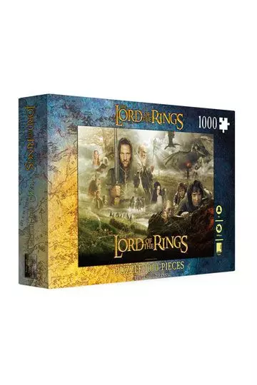 Lord of the Rings Jigsaw Puzzle Poster (1000 db) Előrendelhető, várható megjelenés 2024/02.