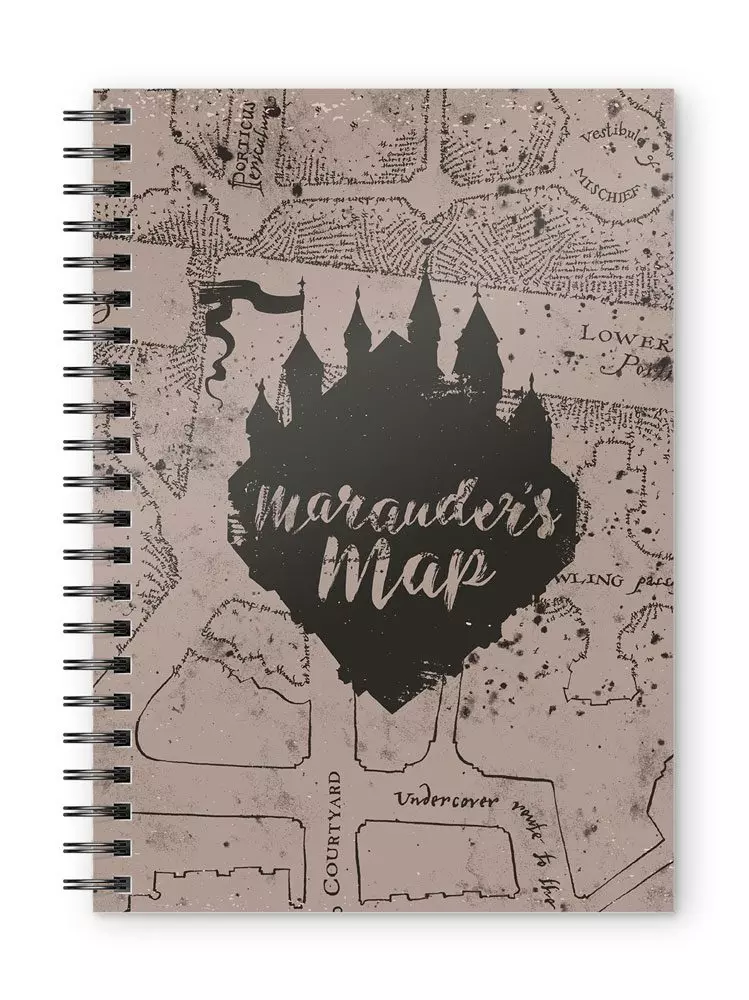 Harry Potter Füzet A5 Marauders Map