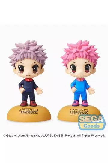 Jujutsu Kaisen Chubby Collection PVC Szobor Yuji Itadori 11 cm