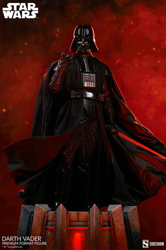 Előrendelhető Star Wars Prémium Szobor Darth Vader 63 cm