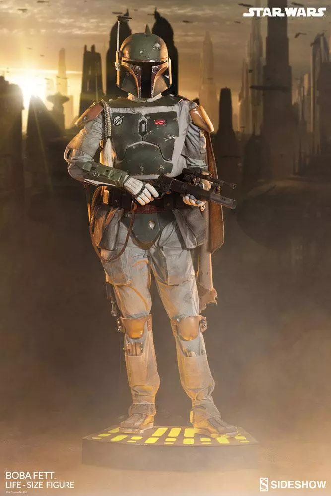 Előrendelhető Életnagyságú Star Wars Boba Fett Szobor 200cm