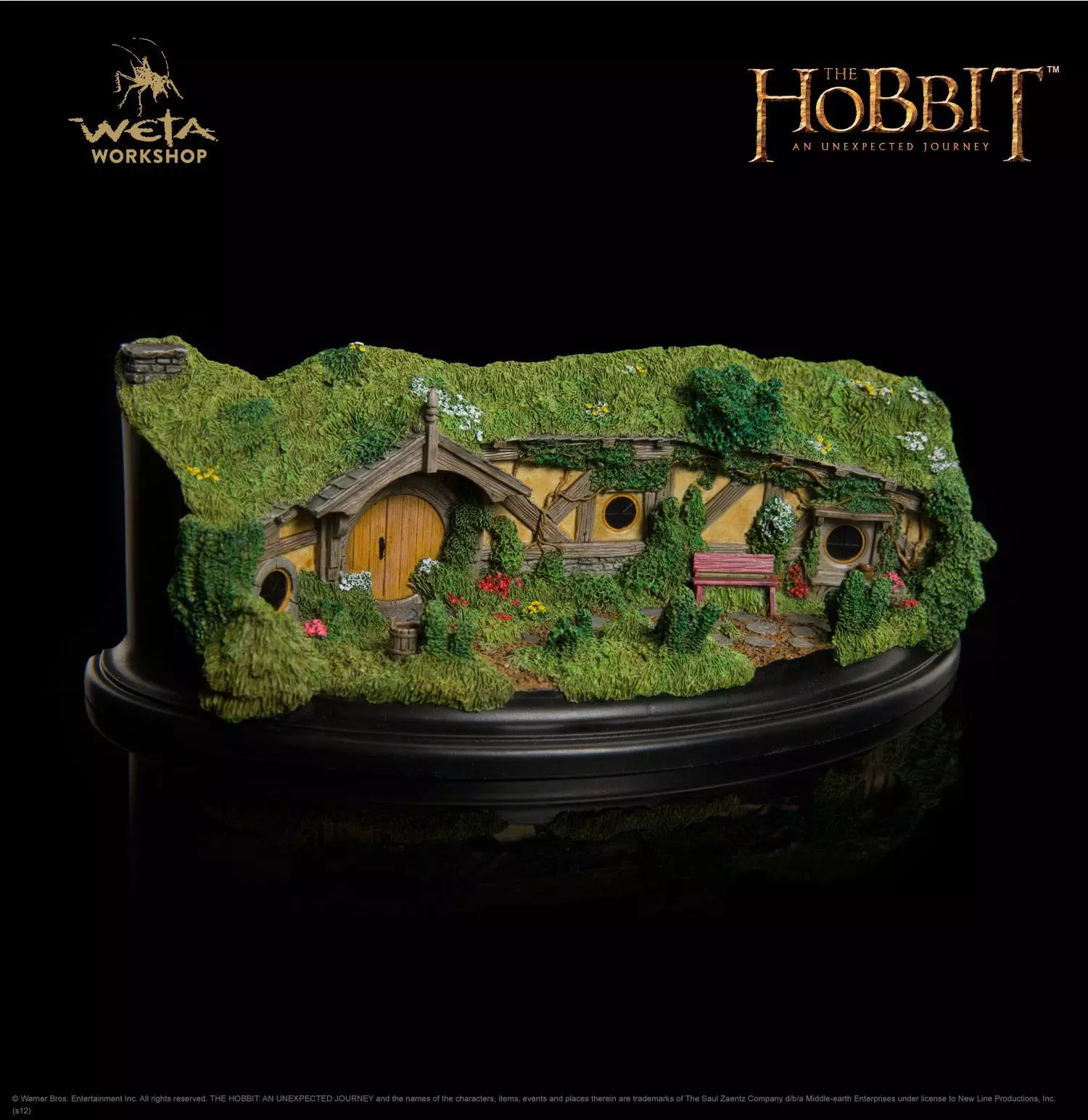 The Hobbit An Unexpected Journey Szobor The Great Garden Smial 20 cm