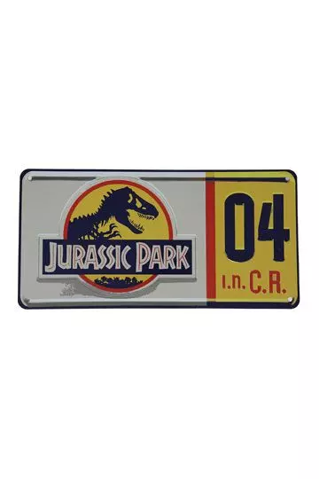 Jurassic Park Replica 1/1 Dennis Nedry Rendszámtábla Előrendelhető - Várható Érkezés 2024.01