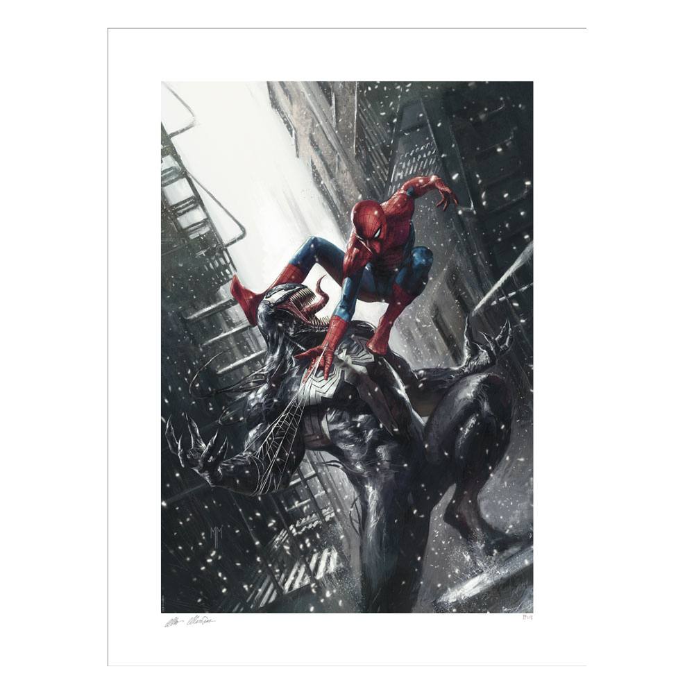 Marvel Art Print Spider-Man vs Venom 46 x 61 cm 