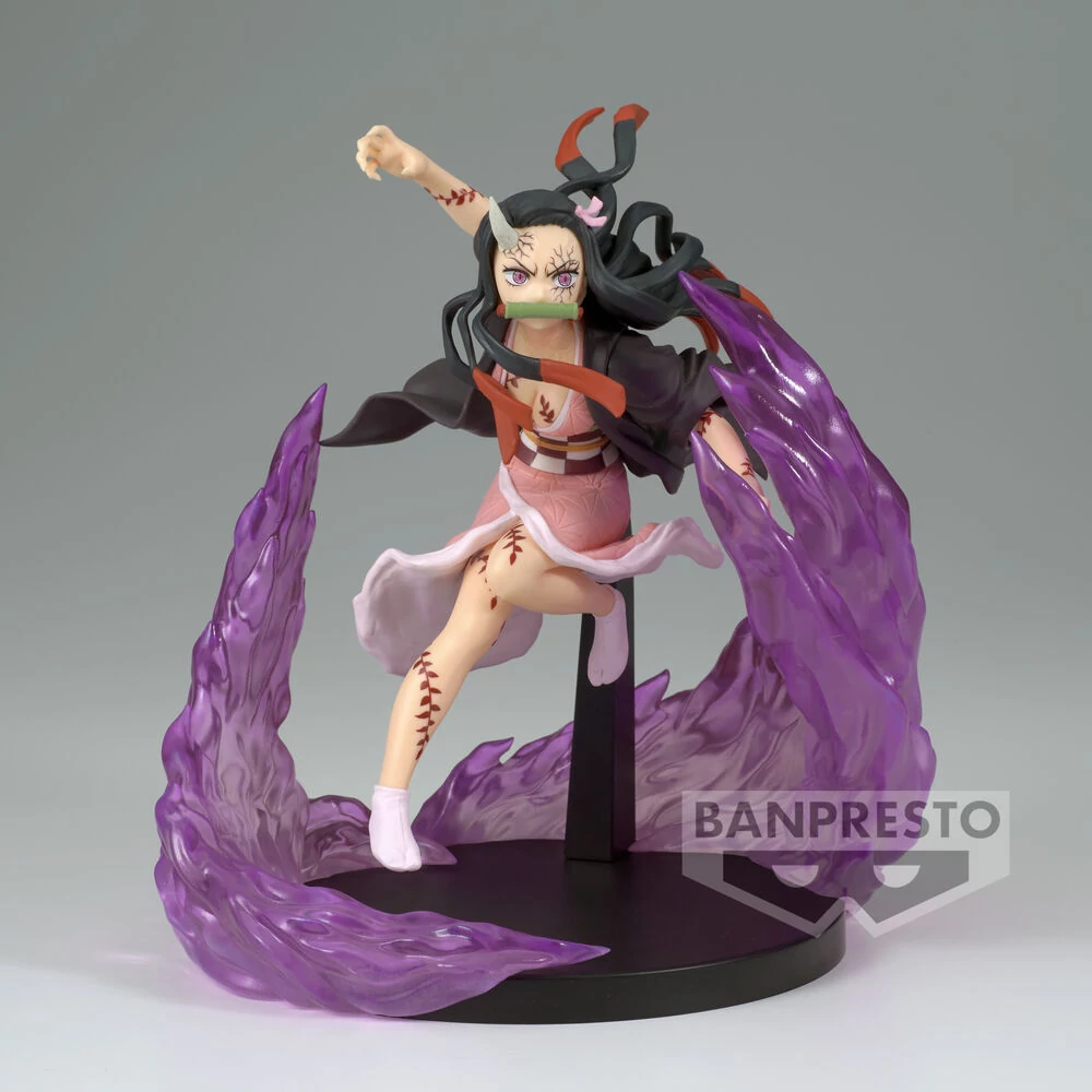 Banpresto Nezuko Kamado II Vibration Stars Demon Slayer Kimetsu no Yaiba 13cm Akciófigura