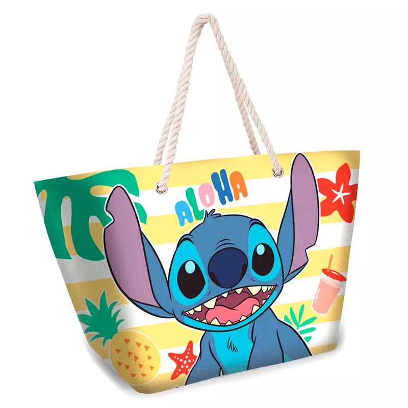 Karacter Mania Sun Stitch Disney Strandtáska cipzáros 37x52x17cm