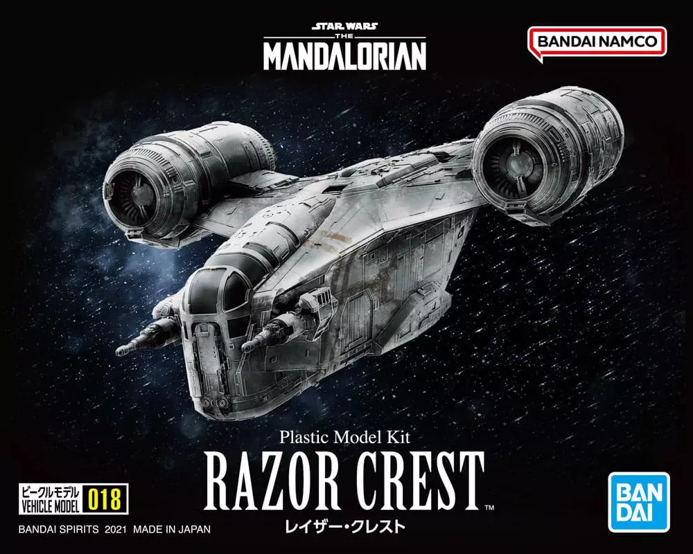 Bandai Star Wars Plastic Model Kit 1/144 Razor Crest Modell Készlet