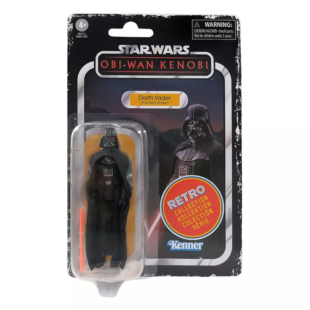 Star Wars: Obi-Wan Kenobi Retro Collection Akciófigura Darth Vader The Dark Times 10 cm