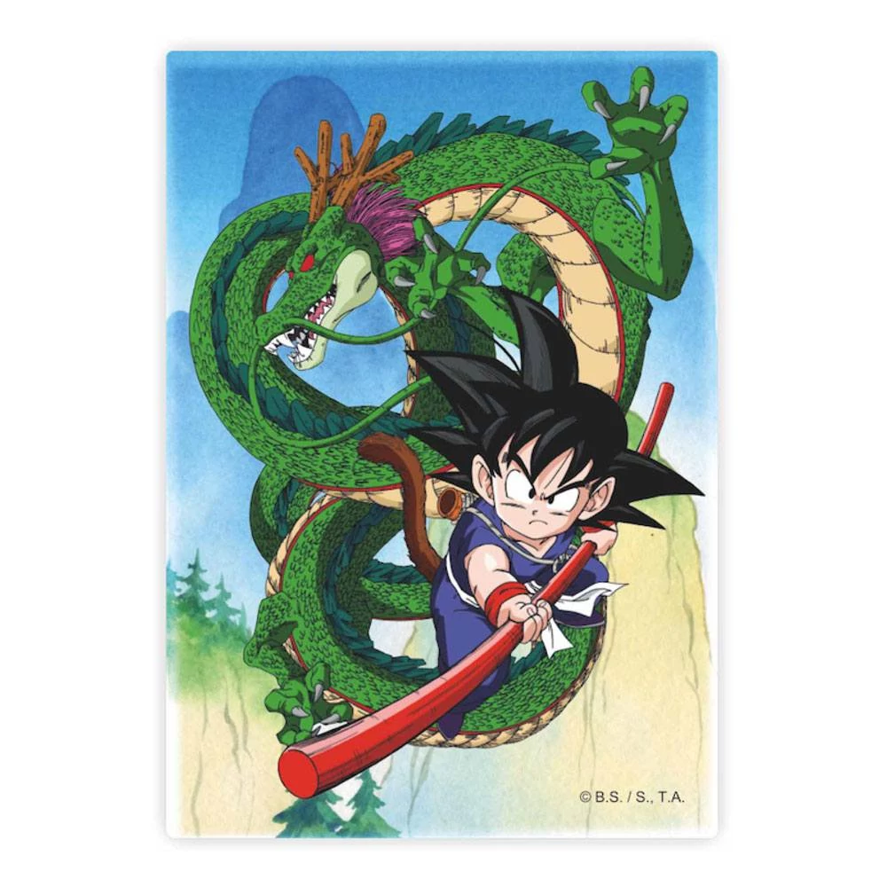 Dragon Ball Hűtőmágnes Shenron and Goku Mágnes 54 MM X 78 MM