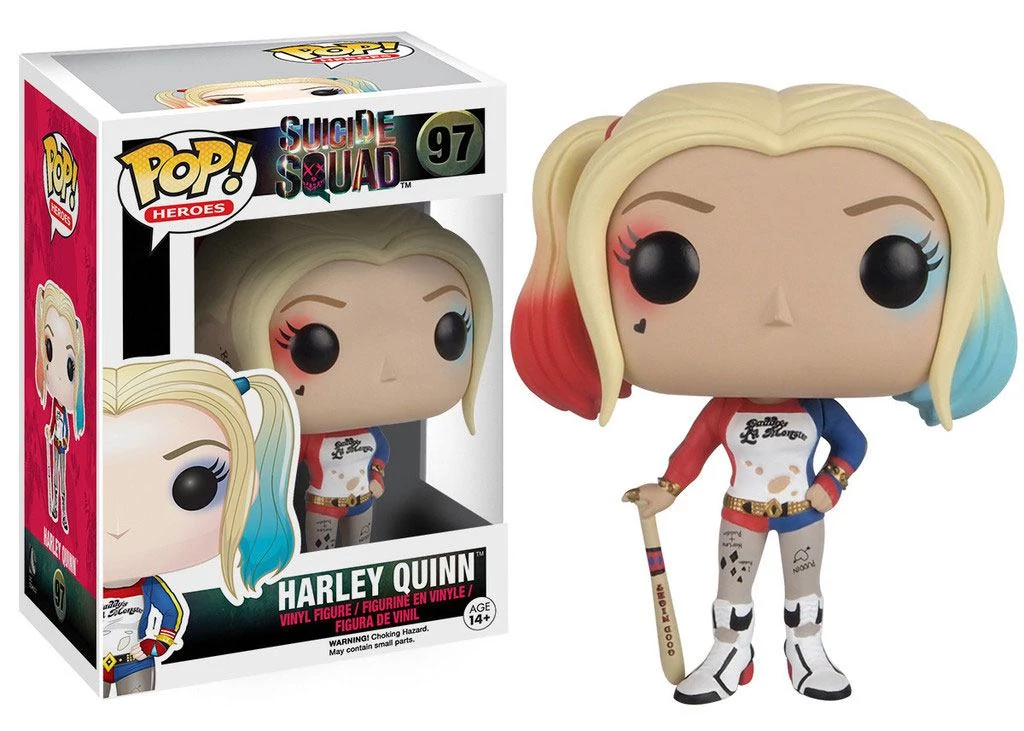 Suicide Squad Funko POP! Heroes Vinyl figura Harley Quinn 9 cm