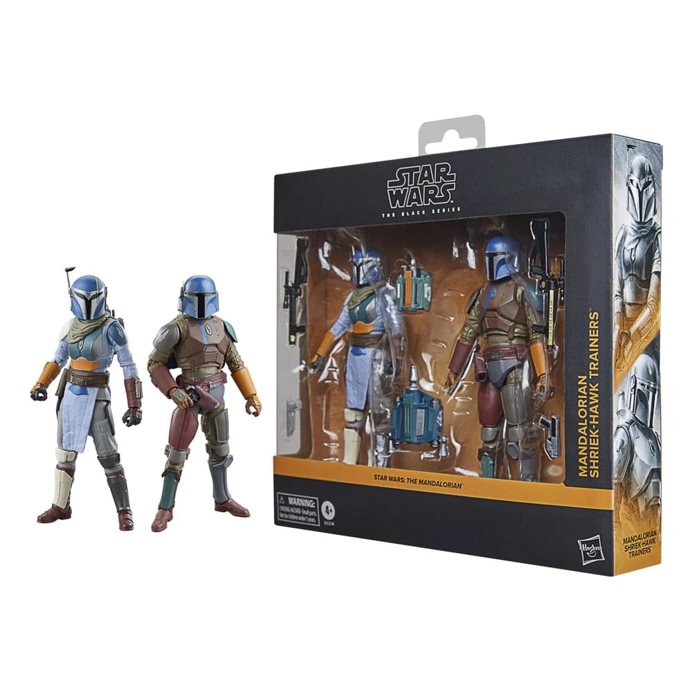 Star Wars: The Mandalorian Black Series Akciófigura csomag  Mandalorian Shriek-Hawk Trainers 15 cm