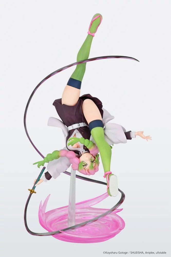 Demon Slayer: Kimetsu No Yaiba Aerial PVC Szobor Mitsuri Kanroji