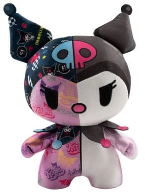 Sanrio DZNR Hello Kitty Plüss Kuromi Graffiti Edition 18 cm