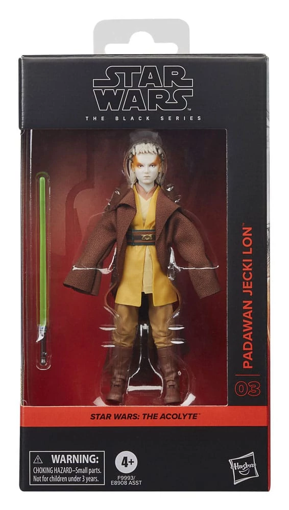 Star Wars: The Acolyte Black Series Figura Padawan Jecki Lon 15 cm