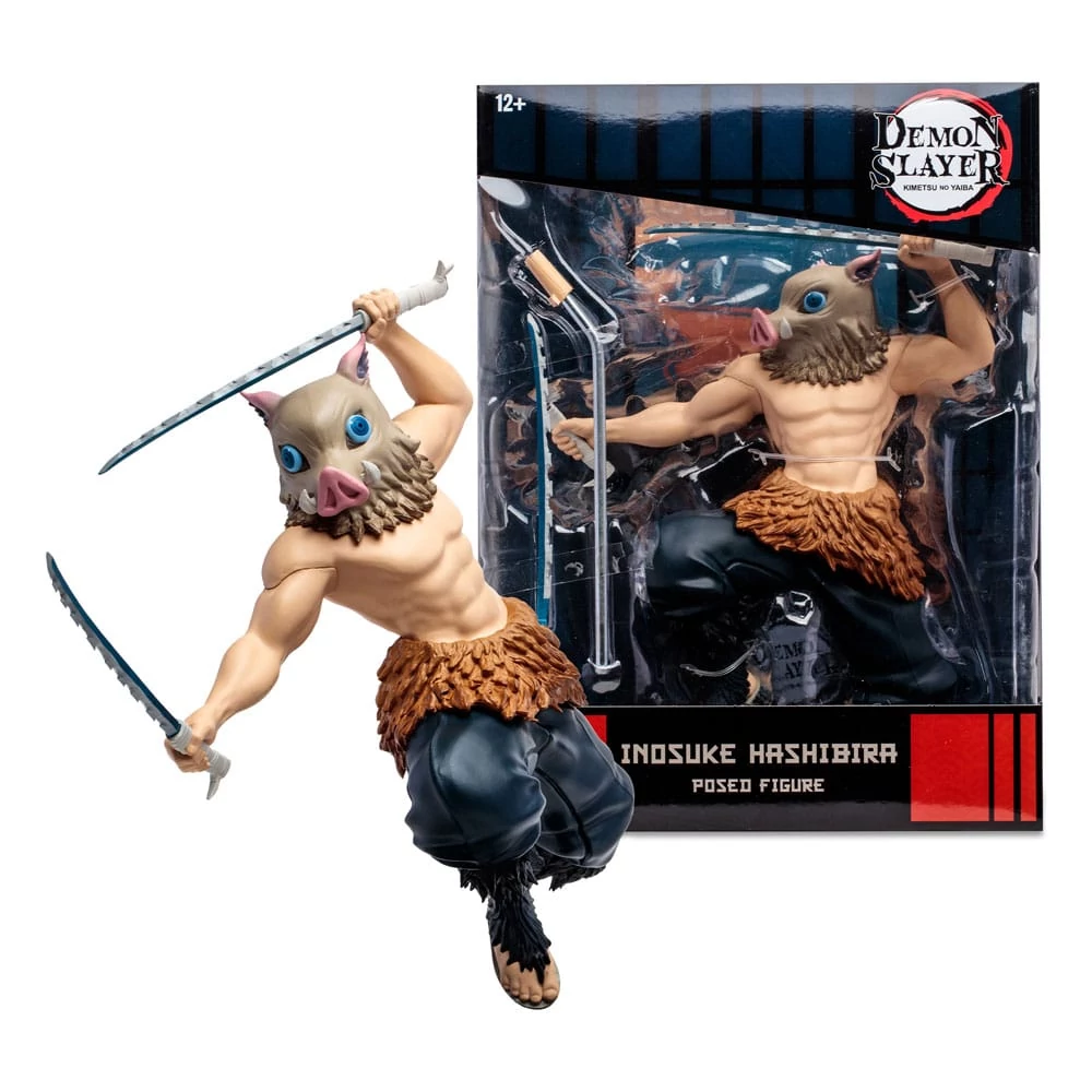 Demon Slayer: Kimetsu no Yaiba Action Hashibira Inosuke 30 cm Szobor