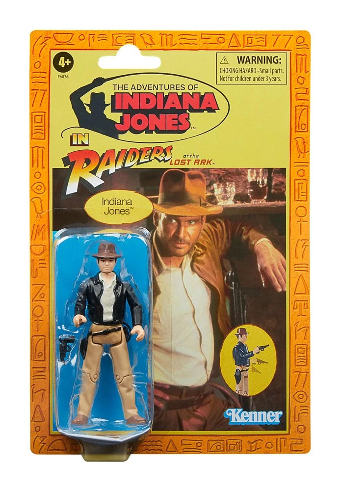 Indiana Jones Retro Collection Akció Figura - Indiana Jones (Raiders of the Lost Ark) 10 cm