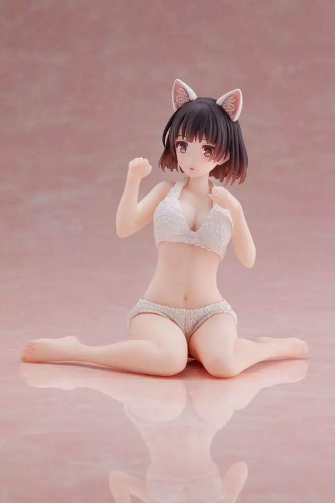 Saekano: How to Raise a Boring Girlfriend PVC Szobor - Megumi Kato Cat Roomwear Ver.