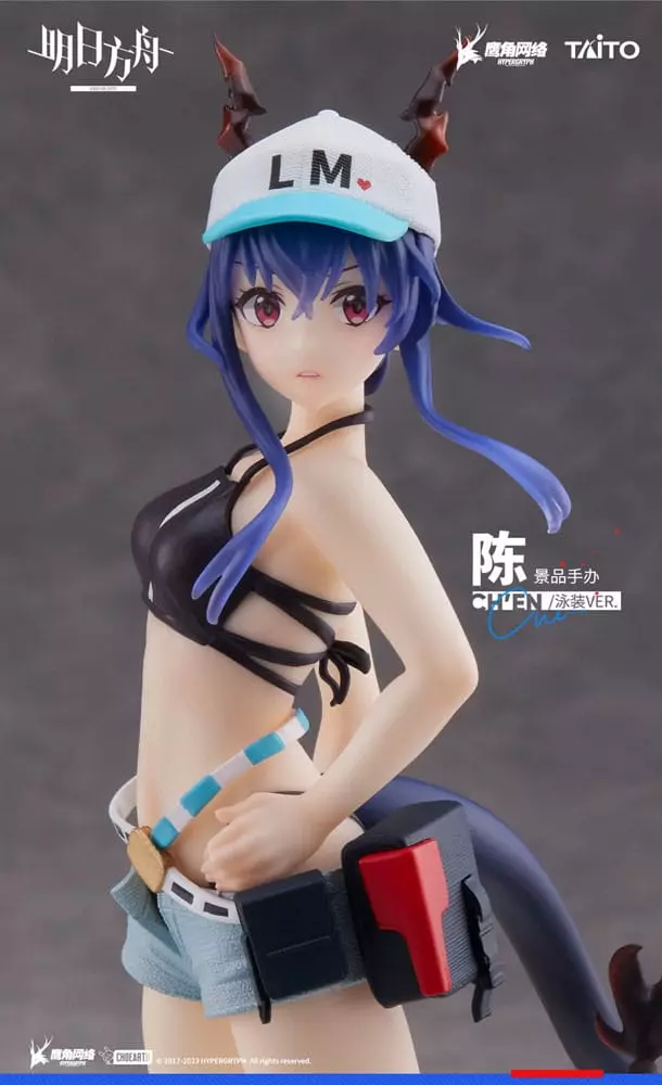 Arknights Coreful PVC Szobor - Ch'en Swimwear Verzió